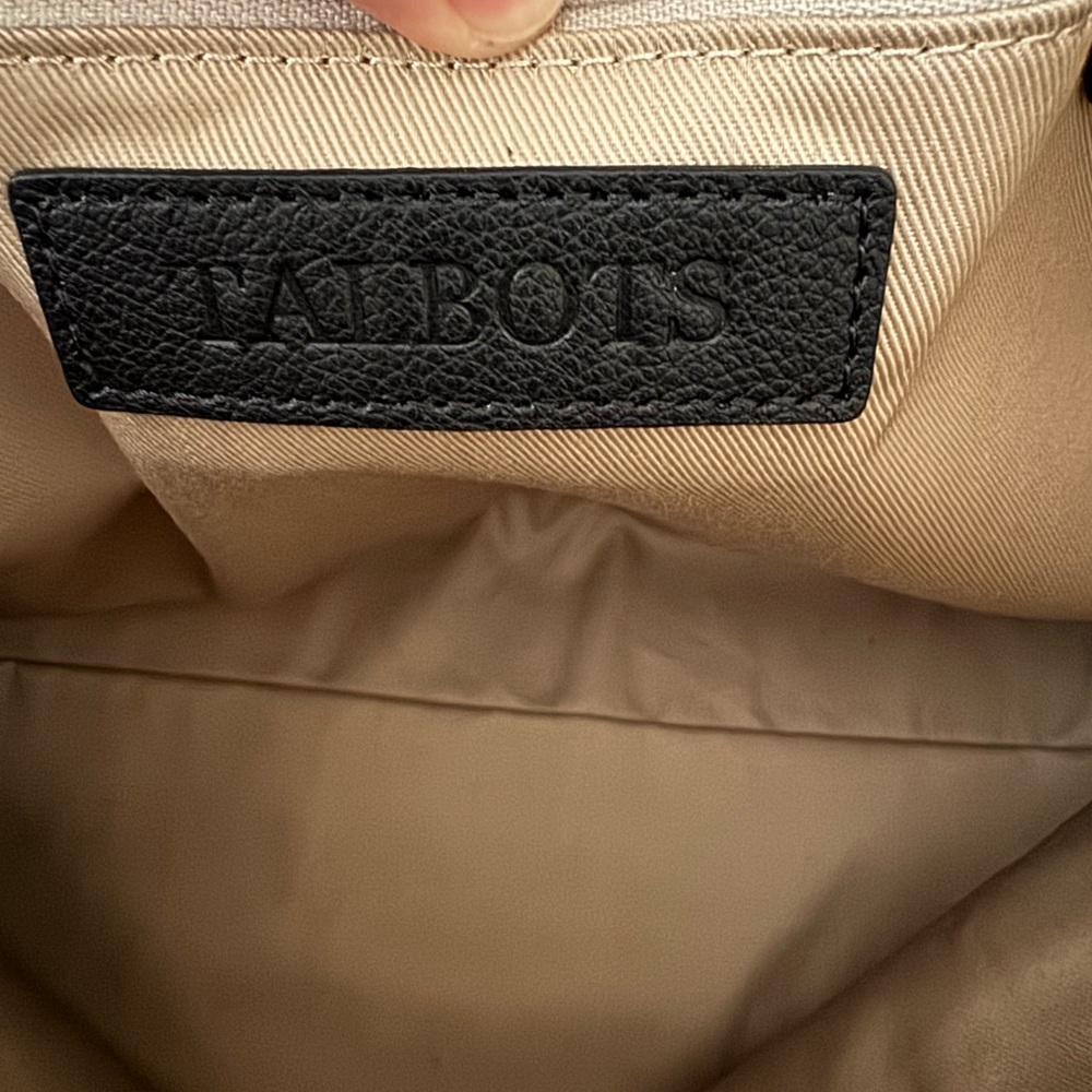 Talbots Black and Tan Tote Bag with Elegant Design - Picture 6 of 10